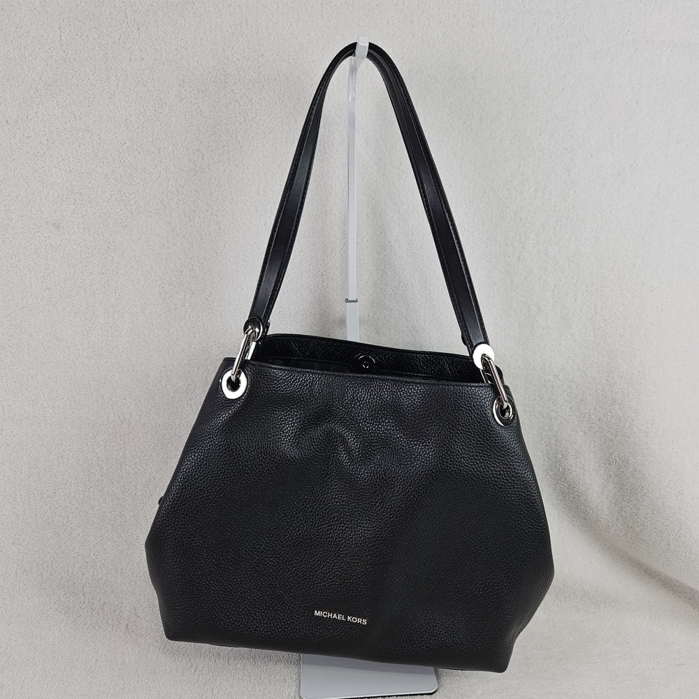 Michael Kors Raven Large Leather Shoulder Bag